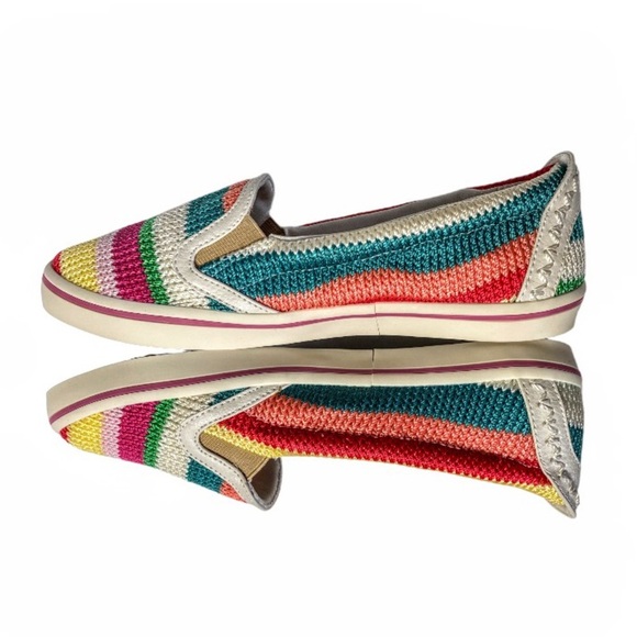 NWT The Sak Cadenza Womens Beach Stripe Fabric Slip On Flats Size 7.5 - Picture 13 of 16